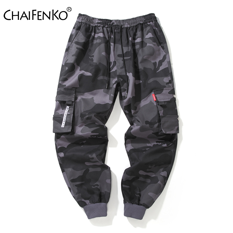 Streetwear Brand Pants - CHAIFENKO Brand Mens Joggers Pants Camouflage
