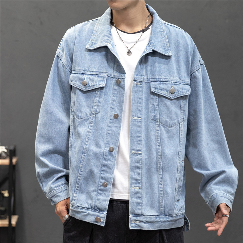 New Denim Jacket Men Vintage J - огляд і ціна Streetwear Brand Pants
