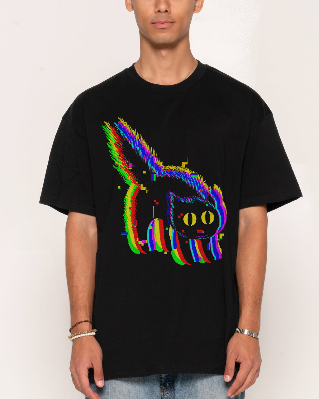 White Technicat Glitch Cat Fun - огляд і ціна Streetwear Brand Cat