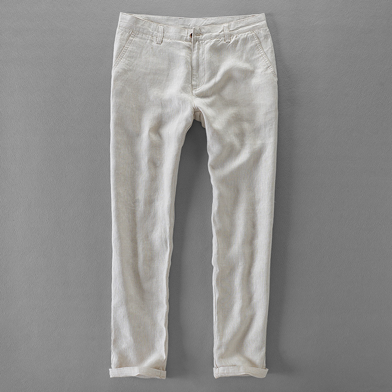New Designer Pure Linen Fashio - огляд і ціна Streetwear Brand Pants