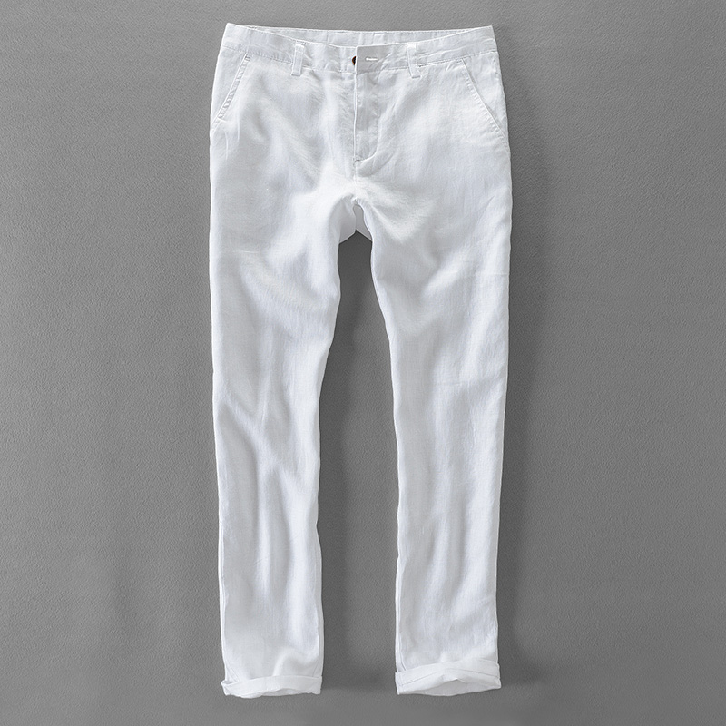 New Designer Pure Linen Fashio - огляд і ціна Streetwear Brand Pants