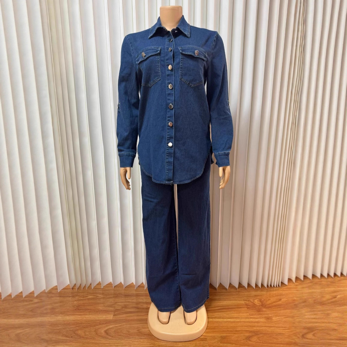 Jeans 2 Piece Sets Women Denim - огляд і ціна Streetwear Brand Pants