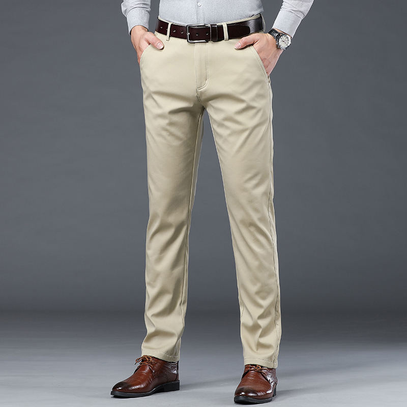 Summer Thin Men's Slim Suit Pa - огляд і ціна Streetwear Brand Pants