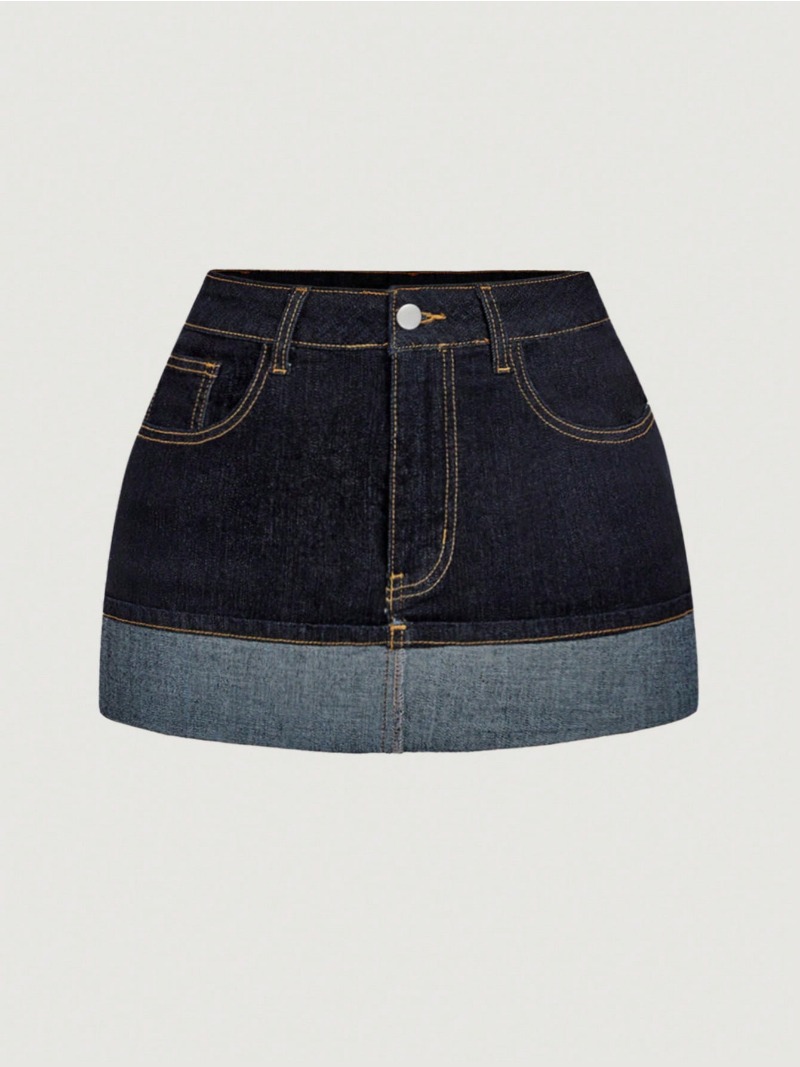 2026 New Two Tone Denim Mini S - огляд і ціна Streetwear Brand Pants