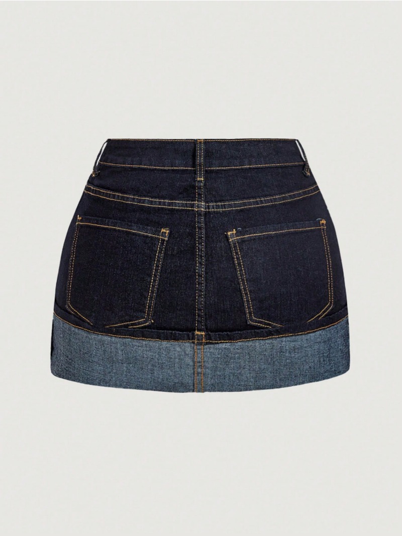 2026 New Two Tone Denim Mini S - огляд і ціна Streetwear Brand Pants