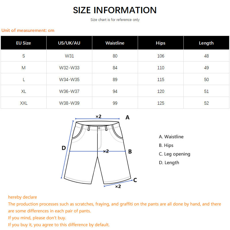Hip-Hop Streetwear Men's Denim - огляд і ціна Streetwear Brand Pants