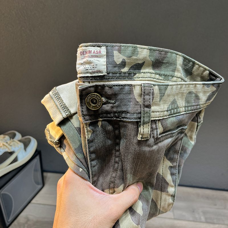 Splicing Camo Pants Men's 2026 - огляд і ціна Streetwear Brand Pants