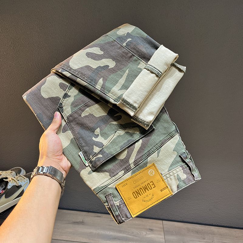 Splicing Camo Pants Men's 2026 - огляд і ціна Streetwear Brand Pants