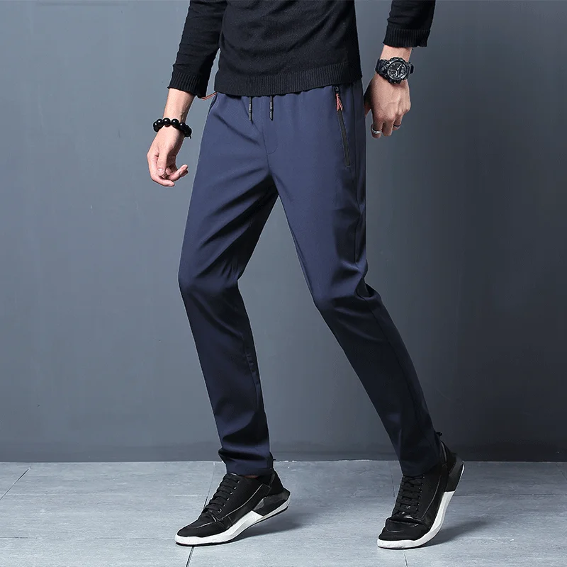 Men's Casual Pants Straight Sl - огляд і ціна Streetwear Brand Pants