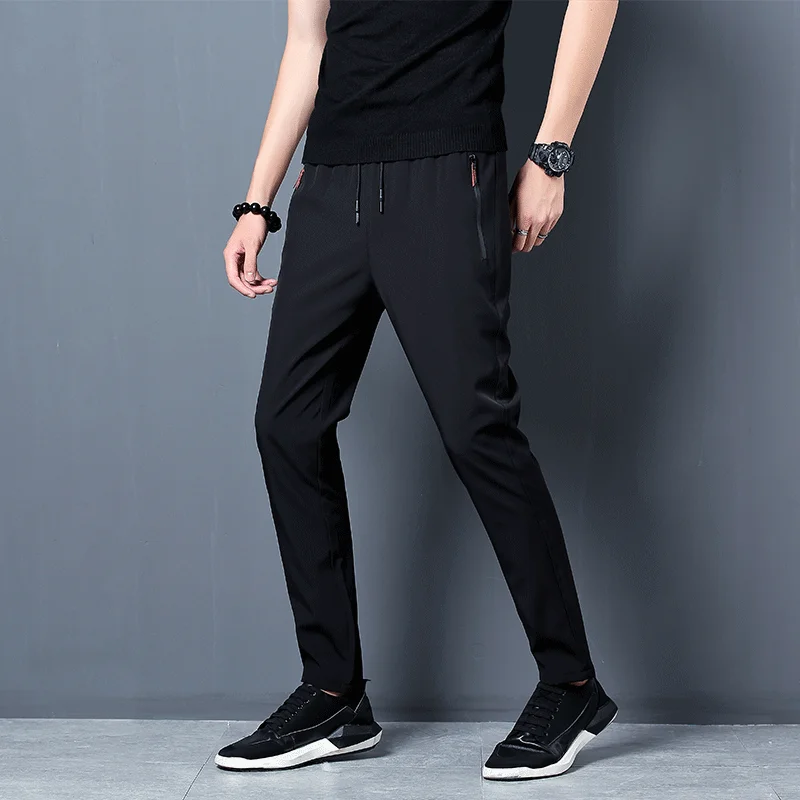 Men's Casual Pants Straight Sl - огляд і ціна Streetwear Brand Pants