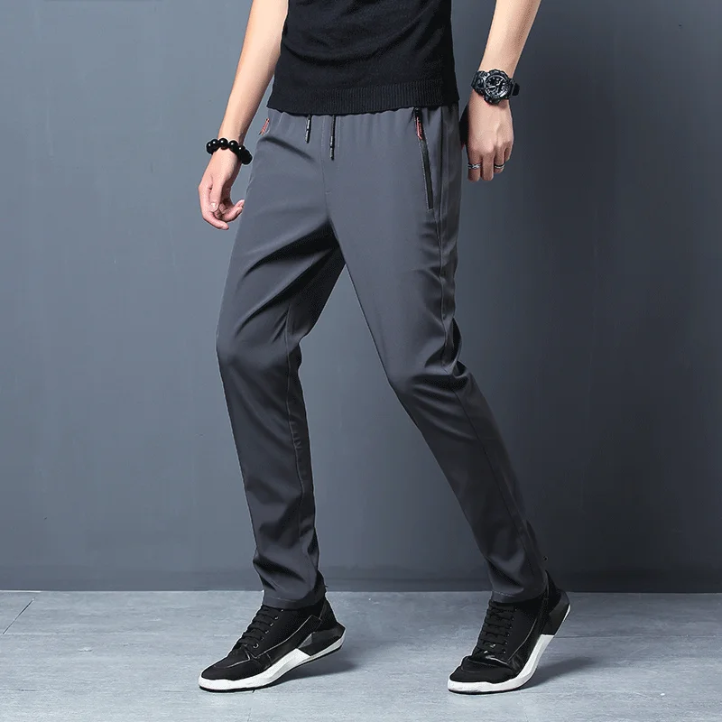 Men's Casual Pants Straight Sl - огляд і ціна Streetwear Brand Pants