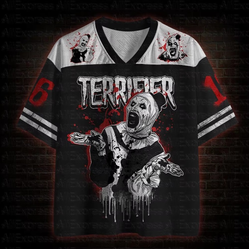 Terrifier Art The Clown Horror - огляд і ціна Streetwear Brand T Shirt