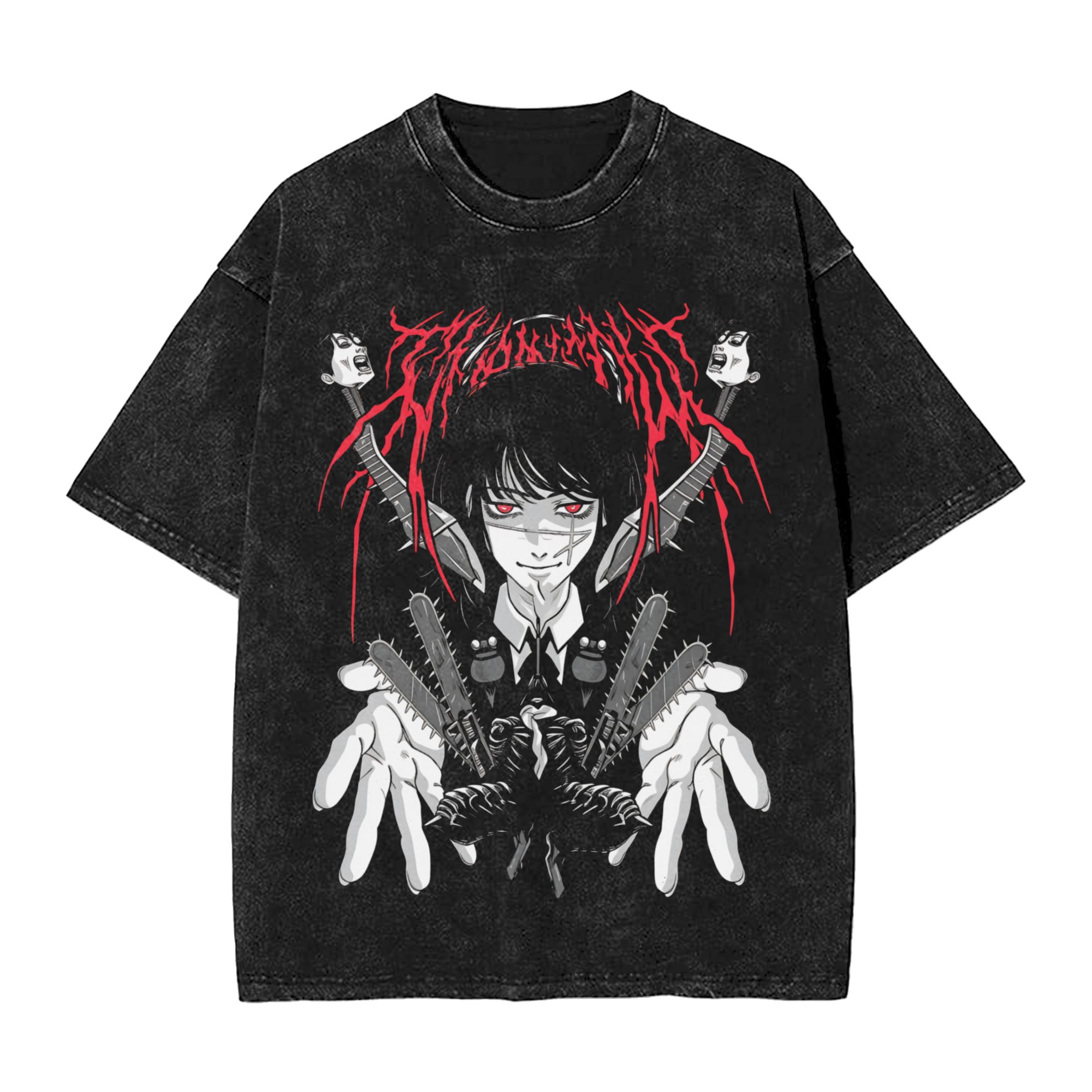 Anime Chainsaw Man Yoru T Shir - огляд і ціна Streetwear Brand T Shirt