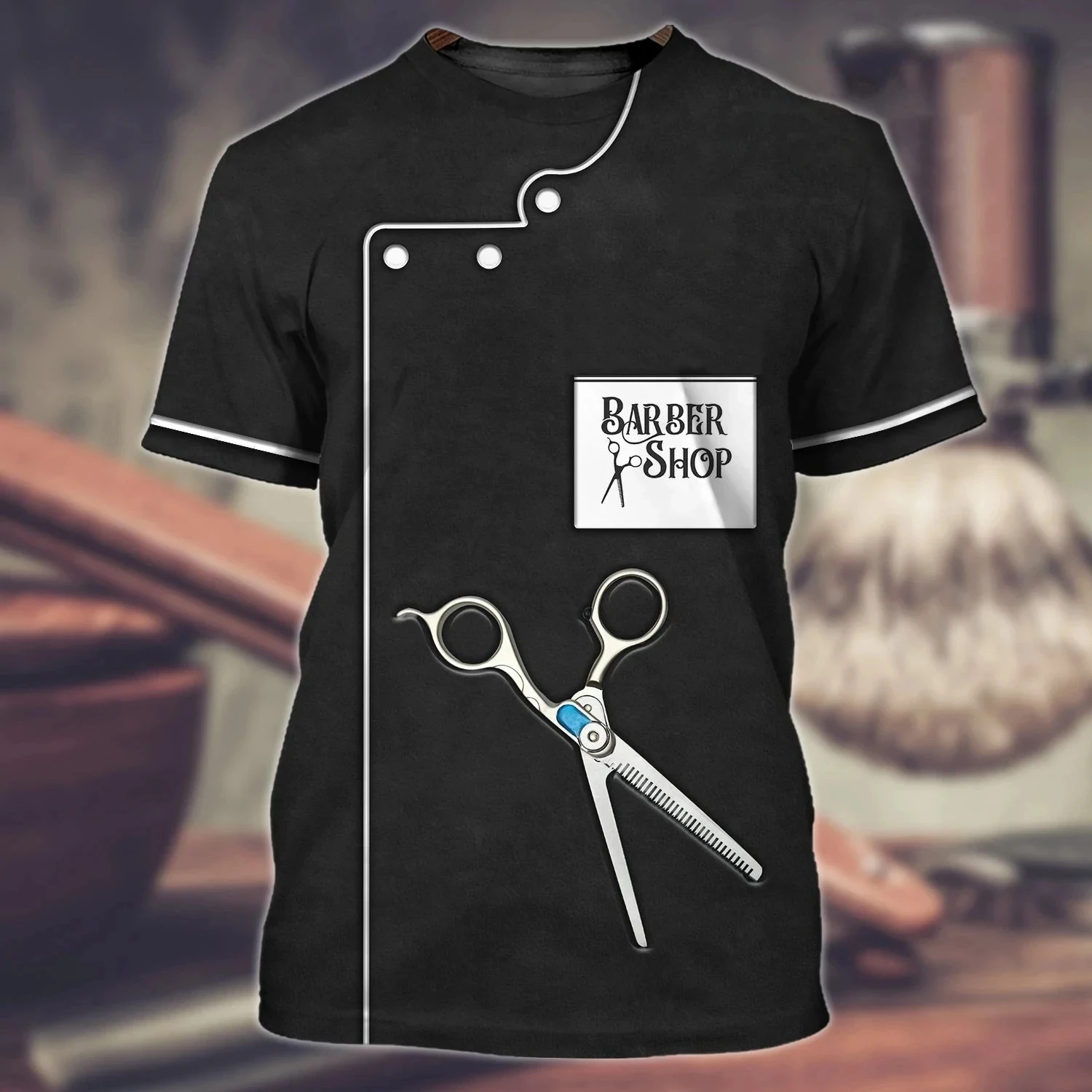 Men's Summer Fashion Barber Pi - огляд і ціна Streetwear Brand T Shirt