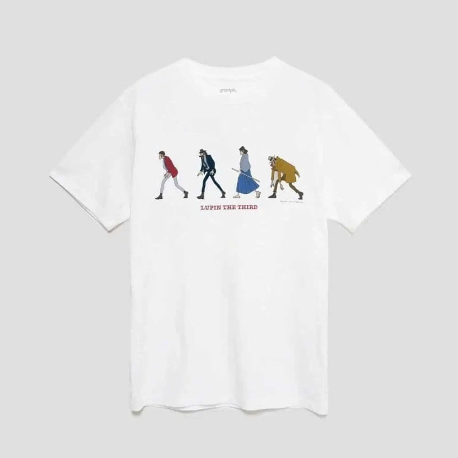 Graniph Lupin III T Shirt Größ - огляд і ціна Streetwear Brand Designer