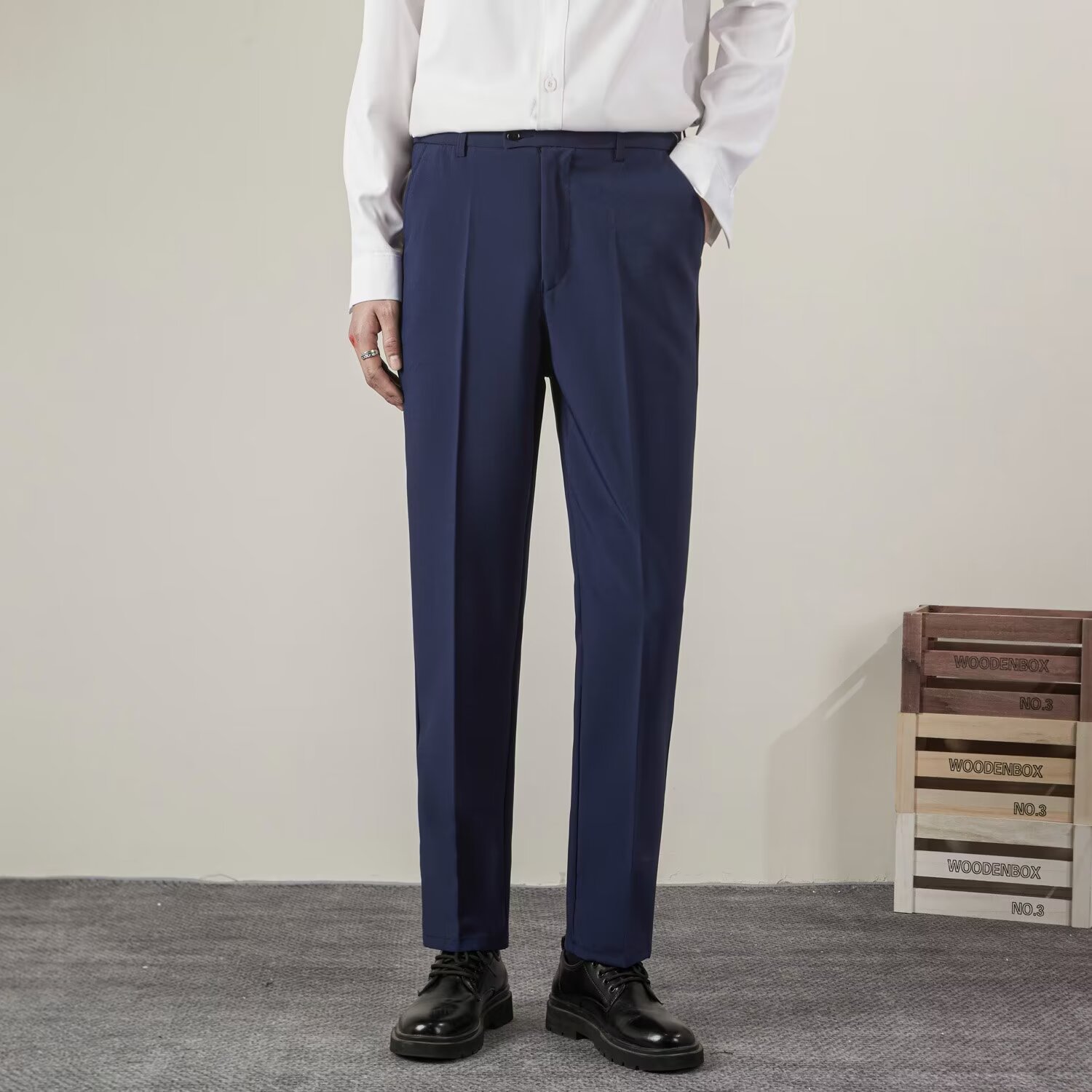 Summer Men's Solid Color Strai - огляд і ціна Streetwear Brand Pants