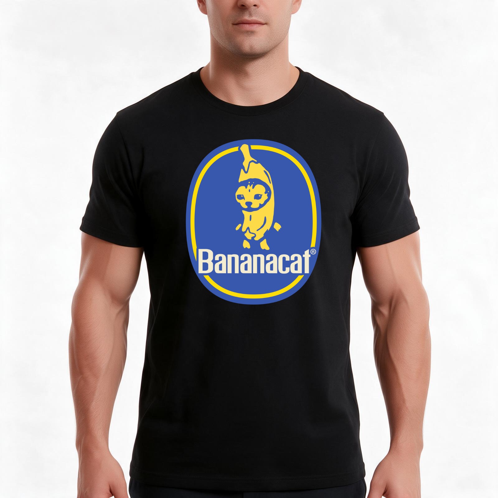 Banana Cat MEME Happy Cat Bana - огляд і ціна Streetwear Brand Cat