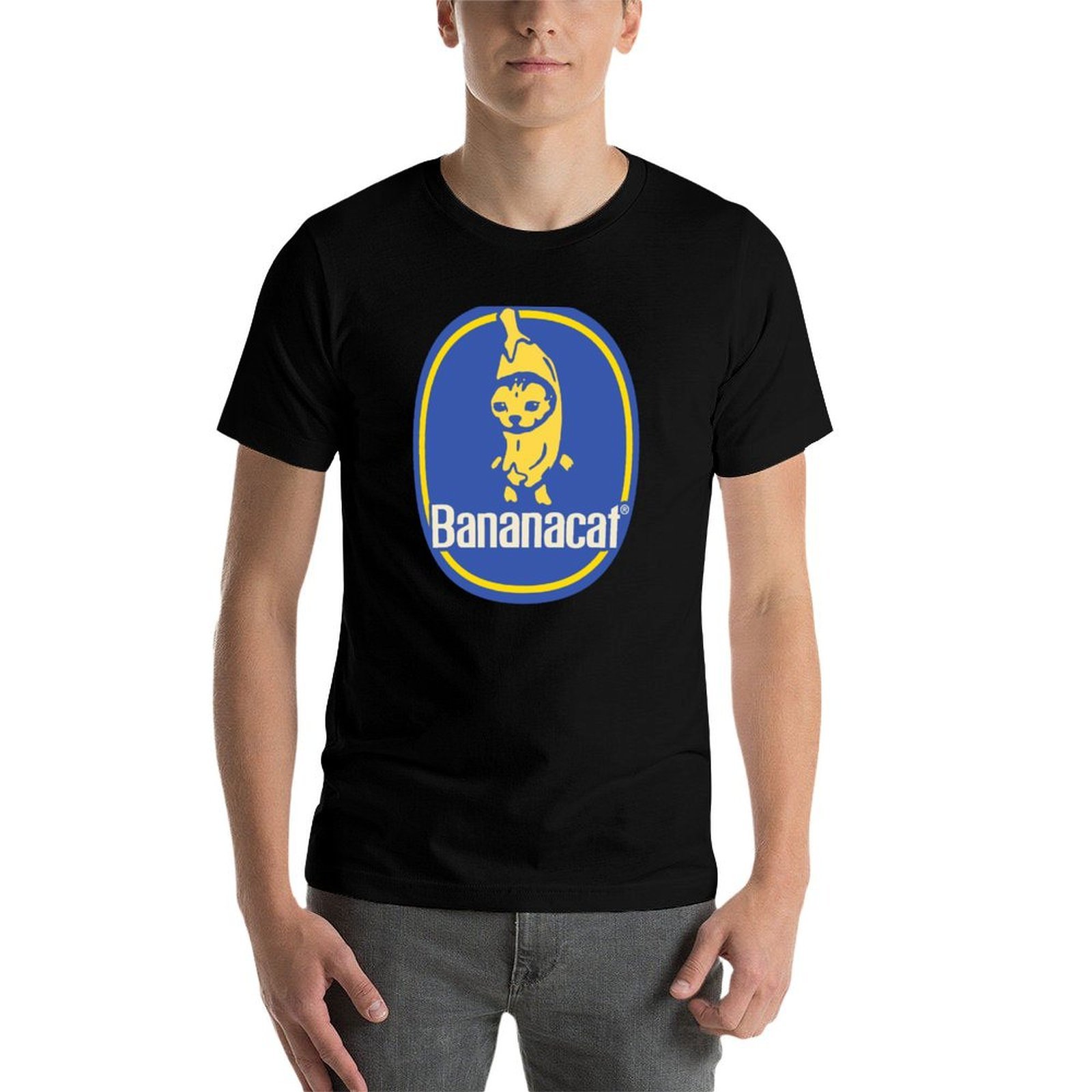 Banana Cat MEME Happy Cat Bana - огляд і ціна Streetwear Brand Cat