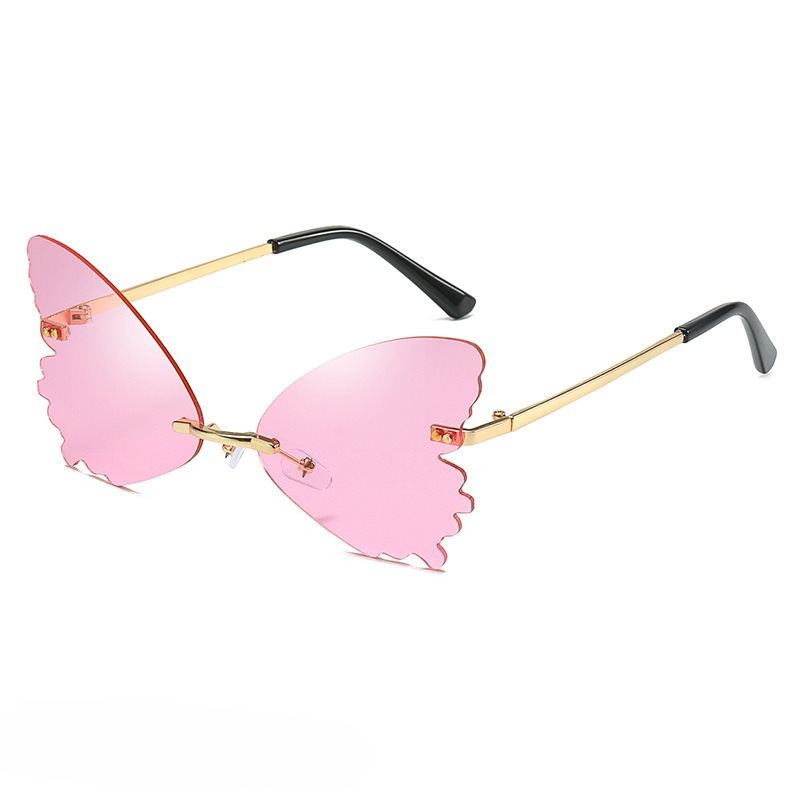 Vintage Rimless Butterfly Shap - огляд і ціна Streetwear Brand With Butterfly